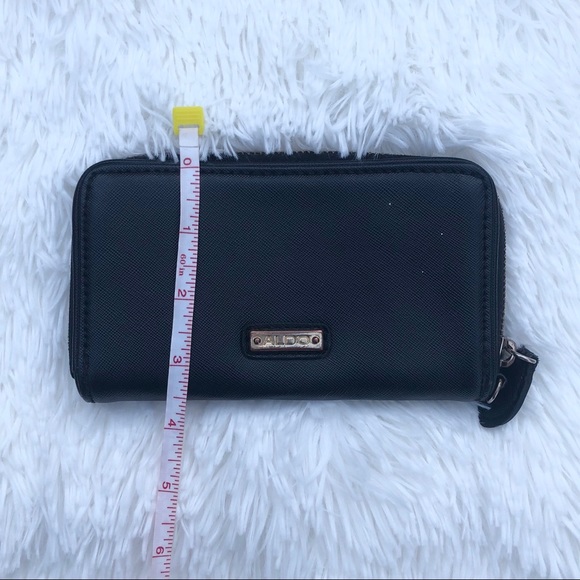 Aldo Black Zip Up Wallet - Picture 12 of 12